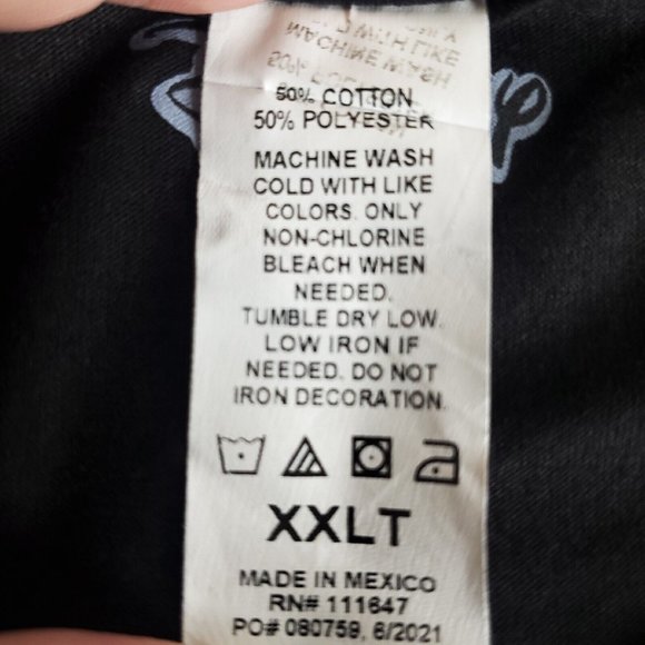 Disney Big & Tall Villains Ursula Pentaneon Men's Short Sleeve Tee Shirt XXLT - Picture 6 of 8